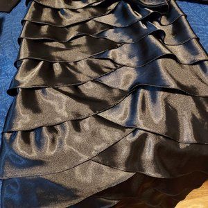 Gorgeous formal skirt and velvet wrap top